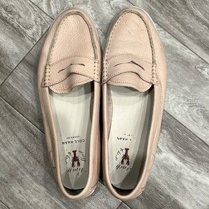 Cole Haan blush pink soft leather loafer